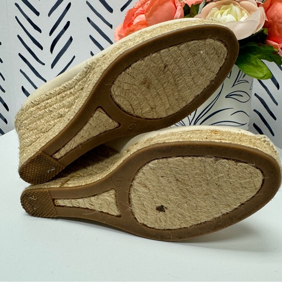 J. Crew Cream Wedge Espadrilles - 6 - Picture 7 of 7